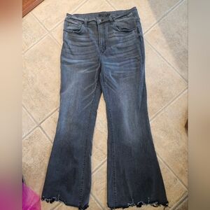 Women's Jeans Risen Size 1XL Black Denim Jeans